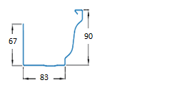 Stratco S gutter Slotted